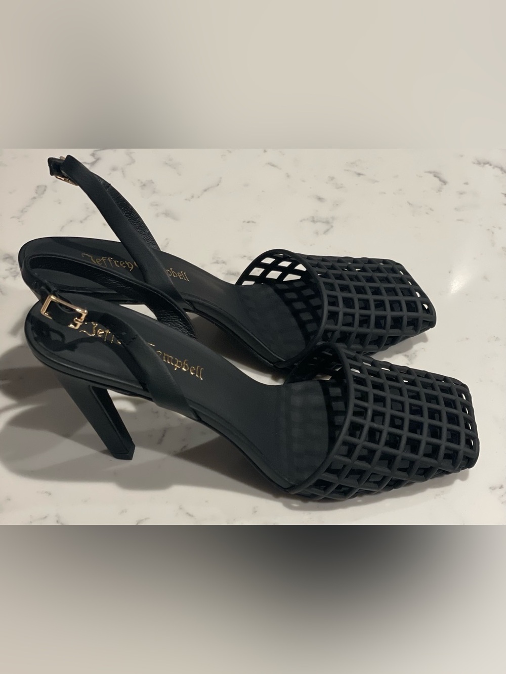JEFFREY CAMPBELL Aviary Slingback Jelly Pump NWOT - Picture 8 of 16